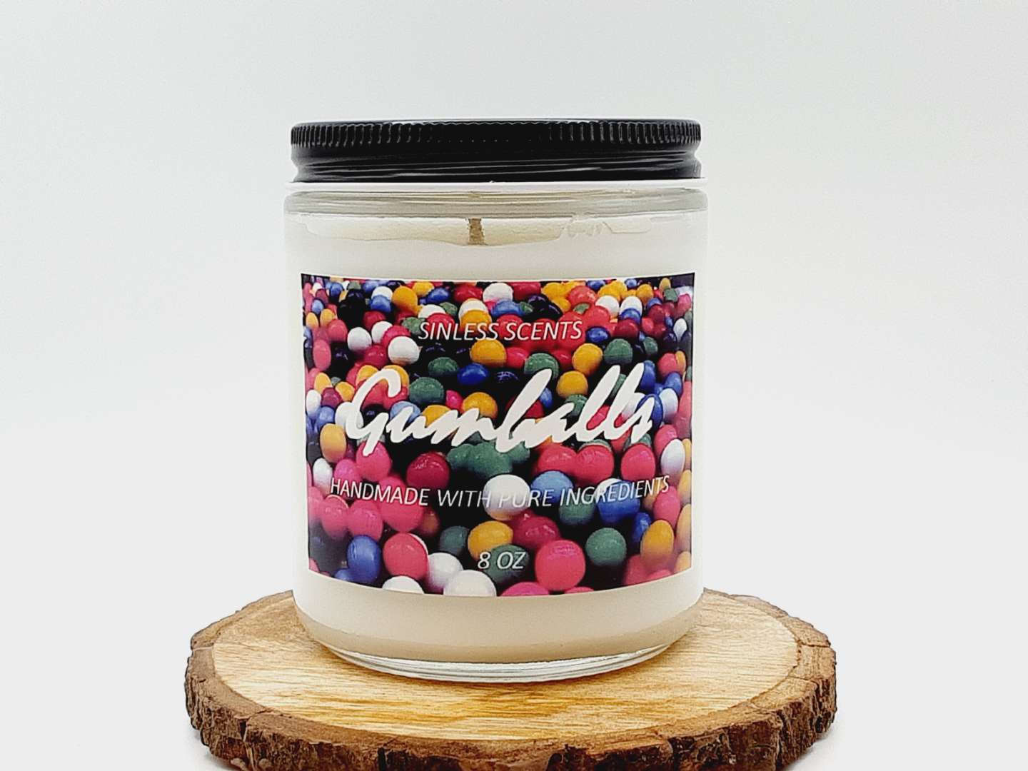 Gumballs Candle